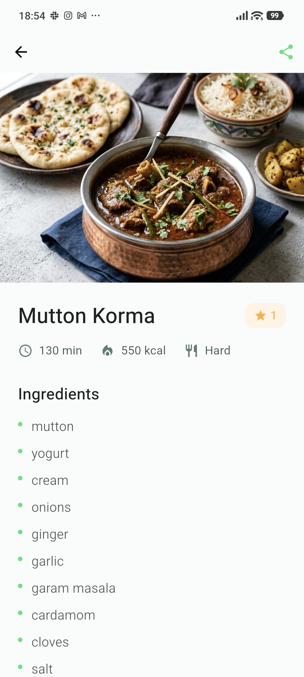 Recipe Details